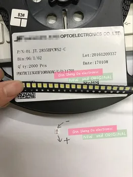 JUFEI LED Backlight Light Beads 1210 3528 2835 1W 6V 96LM Cool white LCD Backlight TV Light Beads 01.JT.2835BPWS2-C
JUFEI LED Backlight Light Beads 1210 3528 2835 1W 6V 96LM Cool white LCD Backlight TV Light Beads 01.JT.2835BPWS2-C