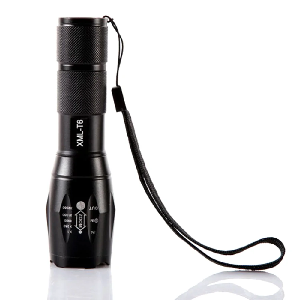 CREE T6 Led Flashlight 10000 Lumens Lighting Zoomable Torch 5 Modes 18650 Battery Outdoor Penlight
CREE T6 Led Flashlight 10000 Lumens Lighting Zoomable Torch 5 Modes 18650 Battery Outdoor Penlight