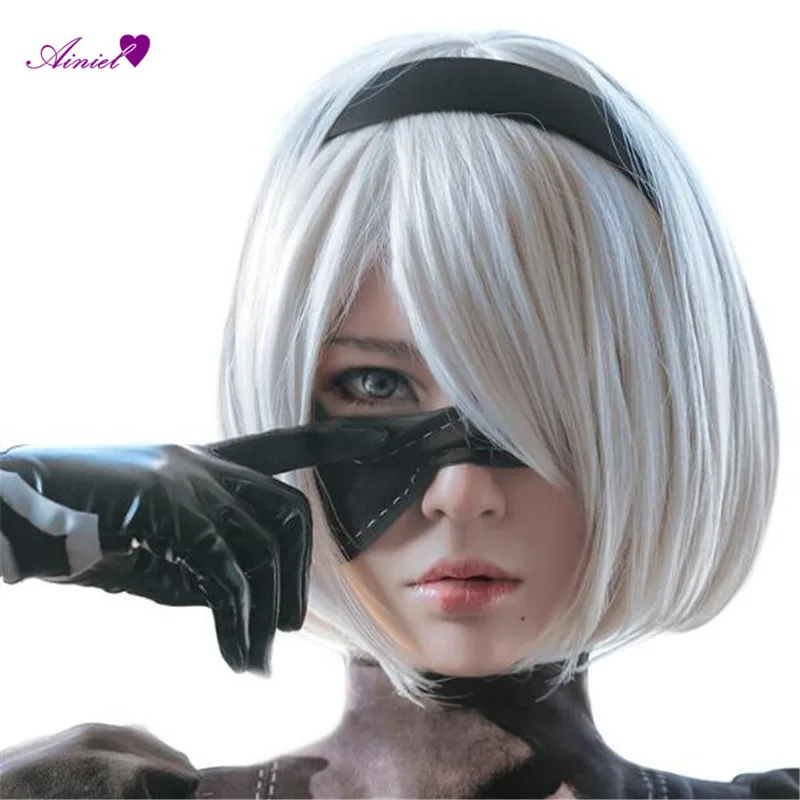 Ainiel NieR: Automata YoRHa No.2 Type B and YoRHa No. 9 Type S Headwear NieR : Automata 2B 9S Cosplay Hair
Ainiel NieR: Automata YoRHa No.2 Type B and YoRHa No. 9 Type S Headwear NieR : Automata 2B 9S Cosplay Hair