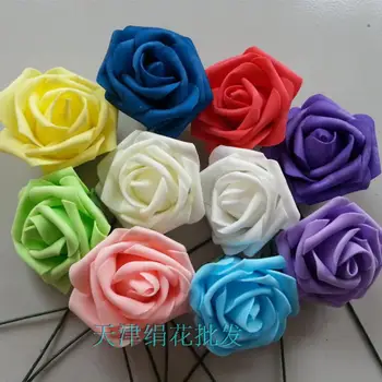 50p PE Foam Camellia Rose Flower with wire for Wedding Christmas Party Centerpieces Bridal Bouquet Artificial Decorative Flowers
50p PE Foam Camellia Rose Flower with wire for Wedding Christmas Party Centerpieces Bridal Bouquet Artificial Decorative Flowers