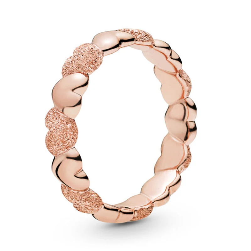 2019 New Trendy 925 Sterling Silver Rose Matte Brilliance Hearts Ring For Women Wedding Party Fine Pandora Jewelry Birthday Gift
2019 New Trendy 925 Sterling Silver Rose Matte Brilliance Hearts Ring For Women Wedding Party Fine Pandora Jewelry Birthday Gift