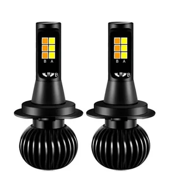 2 X Dual Colors 3000K Yellow 6000K White Switchback H11 H8 H9 9005 HB3 9006 HB4 H7 H1 H3 880 881 LED Car Fog Light Auto Fog Lamp
2 X Dual Colors 3000K Yellow 6000K White Switchback H11 H8 H9 9005 HB3 9006 HB4 H7 H1 H3 880 881 LED Car Fog Light Auto Fog Lamp