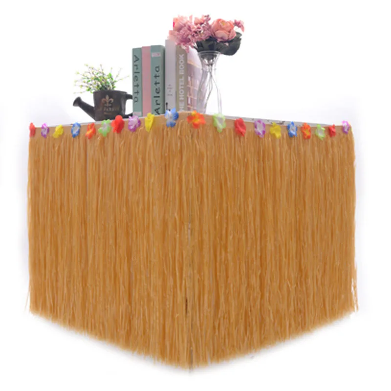1Pcs Hawaii Table Skirt Luau Grass Hula Table Runner Halloween Pool DIY Birthday Wedding Decor Party Decoration Supplies
1Pcs Hawaii Table Skirt Luau Grass Hula Table Runner Halloween Pool DIY Birthday Wedding Decor Party Decoration Supplies