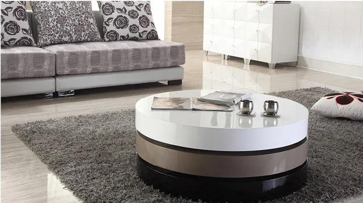 Tea Table / Coffee Table, Modern Table, MDF+Specular Paint Stainless steel bracket, Rotate, with storage Creative Table 804A
Tea Table / Coffee Table, Modern Table, MDF+Specular Paint Stainless steel bracket, Rotate, with storage Creative Table 804A