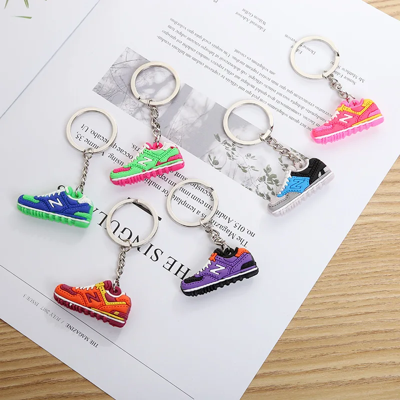 Cute Mini Silicone New Balanceer 574 Key Chain Bag Charm Woman Men Kids Key Ring Gifts Sneaker Key Holder Jordan Shoes Keychain
Cute Mini Silicone New Balanceer 574 Key Chain Bag Charm Woman Men Kids Key Ring Gifts Sneaker Key Holder Jordan Shoes Keychain