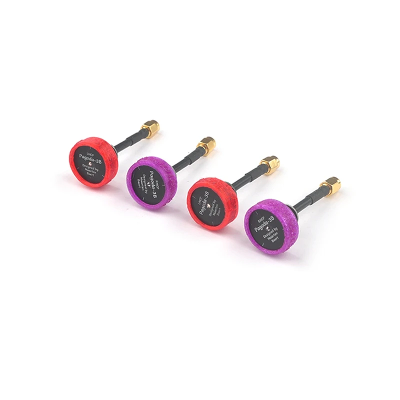 Pagoda LHCP / RHCP 60mm 5.8G 2dBi FPV Antenna SMA / RP-SMA With Case Red / Purple for RC Toys FPV Transmitter Goggles Aircraft
Pagoda LHCP / RHCP 60mm 5.8G 2dBi FPV Antenna SMA / RP-SMA With Case Red / Purple for RC Toys FPV Transmitter Goggles Aircraft