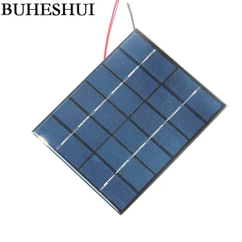 BUHESHUI 2W 6V Polycrystalline Solar Cell Solar Panel Module+Cable DIY Solar Charger System For Battery LED Light Study 10pcs
BUHESHUI 2W 6V Polycrystalline Solar Cell Solar Panel Module+Cable DIY Solar Charger System For Battery LED Light Study 10pcs