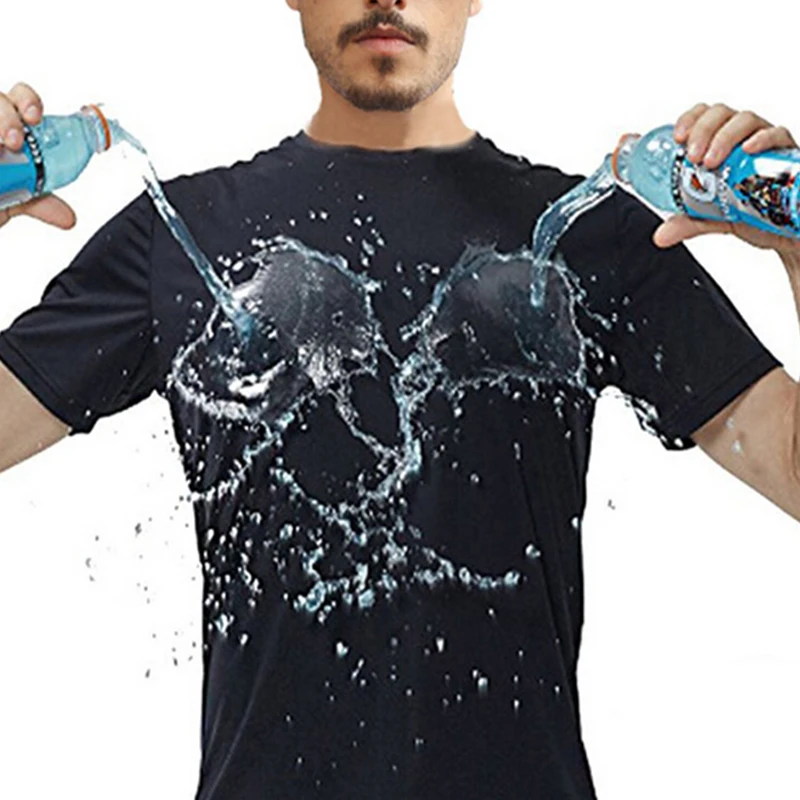 Tshirt Men Always Clean Hydrophobic Waterproof Mens T Shirt Antifouling Slim T-shirt O-neck Quick Dry Loose Tops Breathable Tee
Tshirt Men Always Clean Hydrophobic Waterproof Mens T Shirt Antifouling Slim T-shirt O-neck Quick Dry Loose Tops Breathable Tee