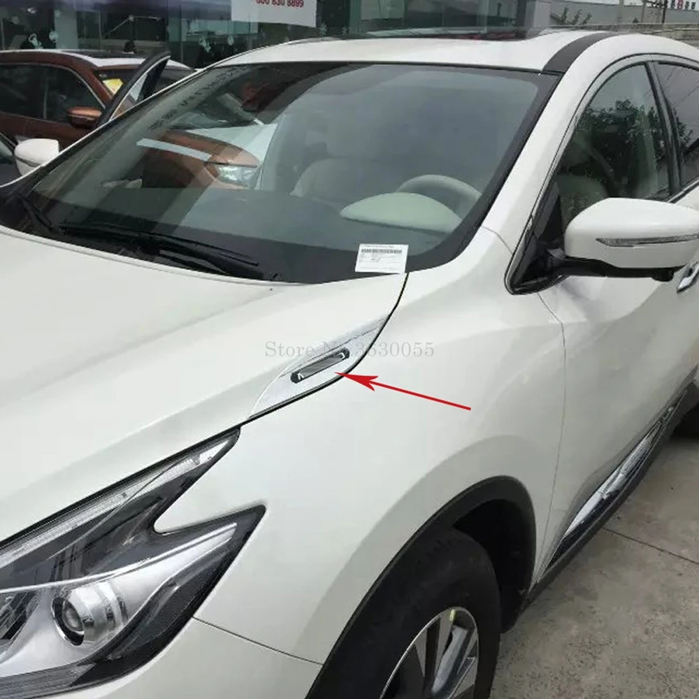For nissan MURANO 2015-2019 Chrome side door body machine cover trim Protector Frame Accessory
For nissan MURANO 2015-2019 Chrome side door body machine cover trim Protector Frame Accessory