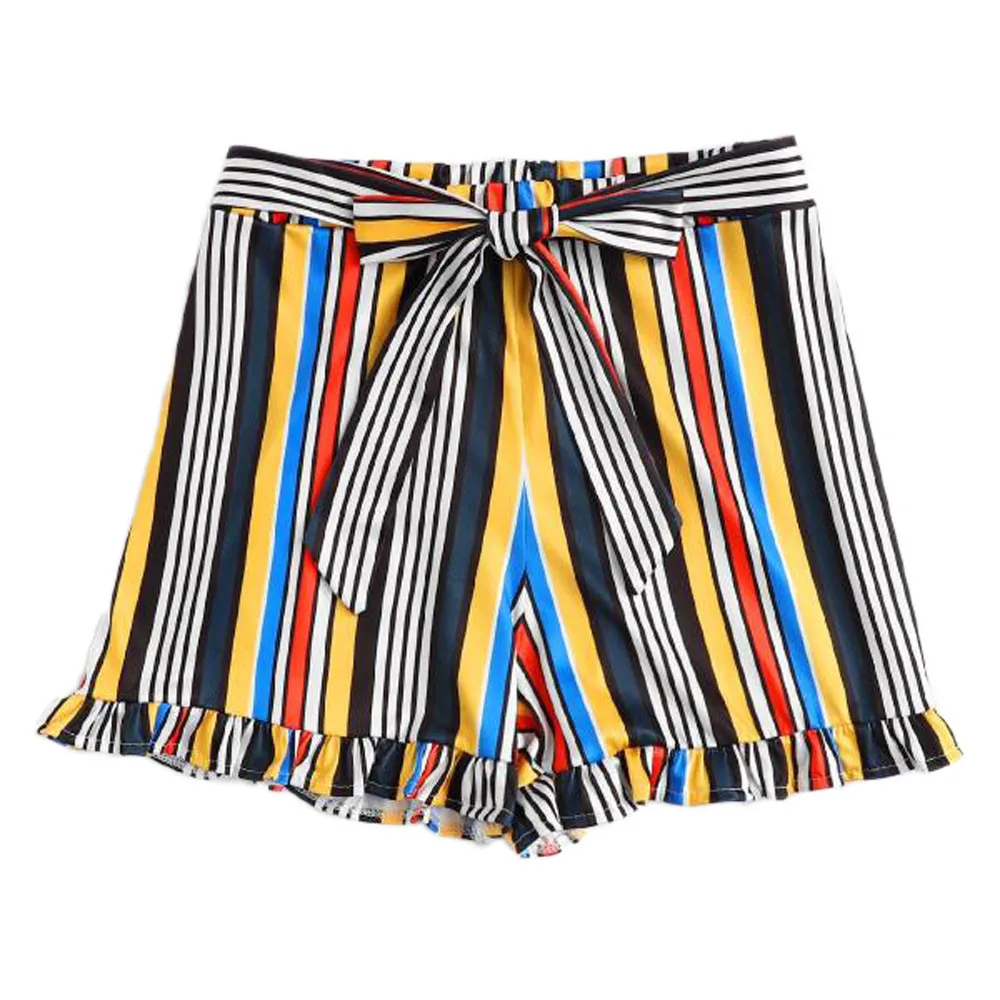 Summer Fashion Womens Casual Stripe Hot Shorts Plus Size 4XL Boknot Bandage Shorts Regular Great For Daily Casual Style Short
Summer Fashion Womens Casual Stripe Hot Shorts Plus Size 4XL Boknot Bandage Shorts Regular Great For Daily Casual Style Short