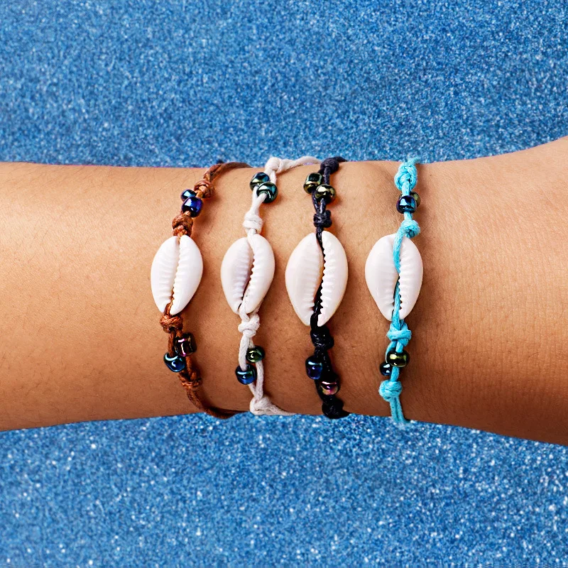 Noter Boho Shell Charm Bracelets For Women Men Handmade Weave Thread Adjustable Braslet Summer Beach Jewelry Best Friend Joyas
Noter Boho Shell Charm Bracelets For Women Men Handmade Weave Thread Adjustable Braslet Summer Beach Jewelry Best Friend Joyas