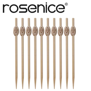 ROSENICE 100PCS Disposable Wood Cocktail Picks Waist Drum Shaped Fruit Sticks Toothpicks for Party Bar
ROSENICE 100PCS Disposable Wood Cocktail Picks Waist Drum Shaped Fruit Sticks Toothpicks for Party Bar