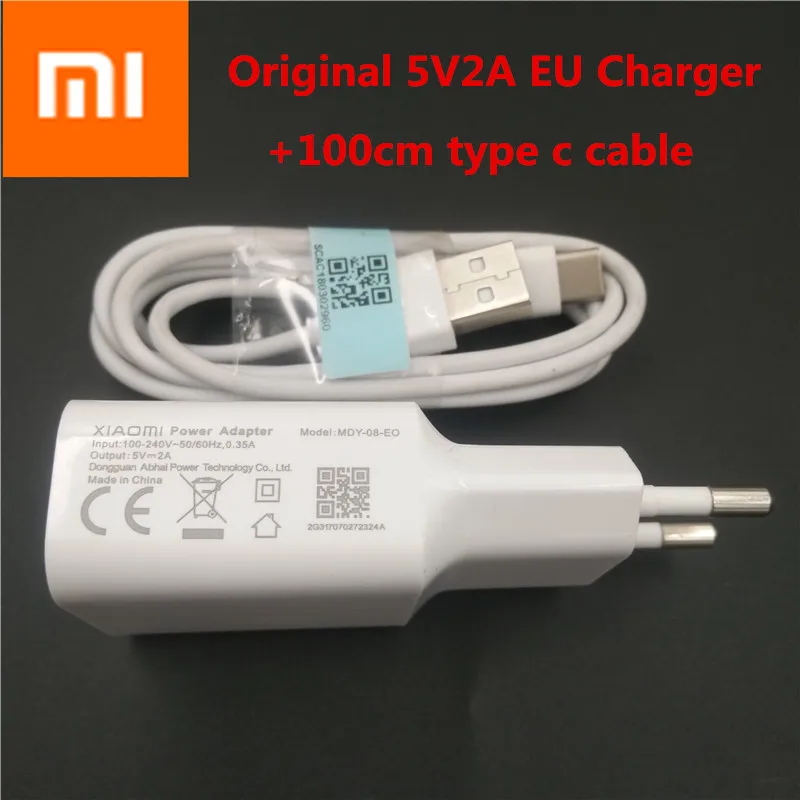 Original XIAOMI 5V2A EU plug Wall Travel phone charger+Type c USB data sync Cable For Mi 6 5 5S 5C 4C 4S MIX Redmi pro adapter
Original XIAOMI 5V2A EU plug Wall Travel phone charger+Type c USB data sync Cable For Mi 6 5 5S 5C 4C 4S MIX Redmi pro adapter