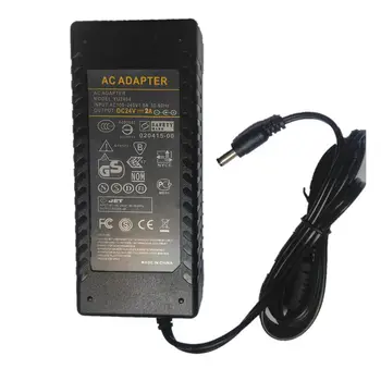 5PCS/LOT 24V 2A AC DC Adapter Charger For 5050 3528 LED Light CCTV 24V2A 48W Switch Power Supply DC 5.5*2.5/2.1mm
5PCS/LOT 24V 2A AC DC Adapter Charger For 5050 3528 LED Light CCTV 24V2A 48W Switch Power Supply DC 5.5*2.5/2.1mm
