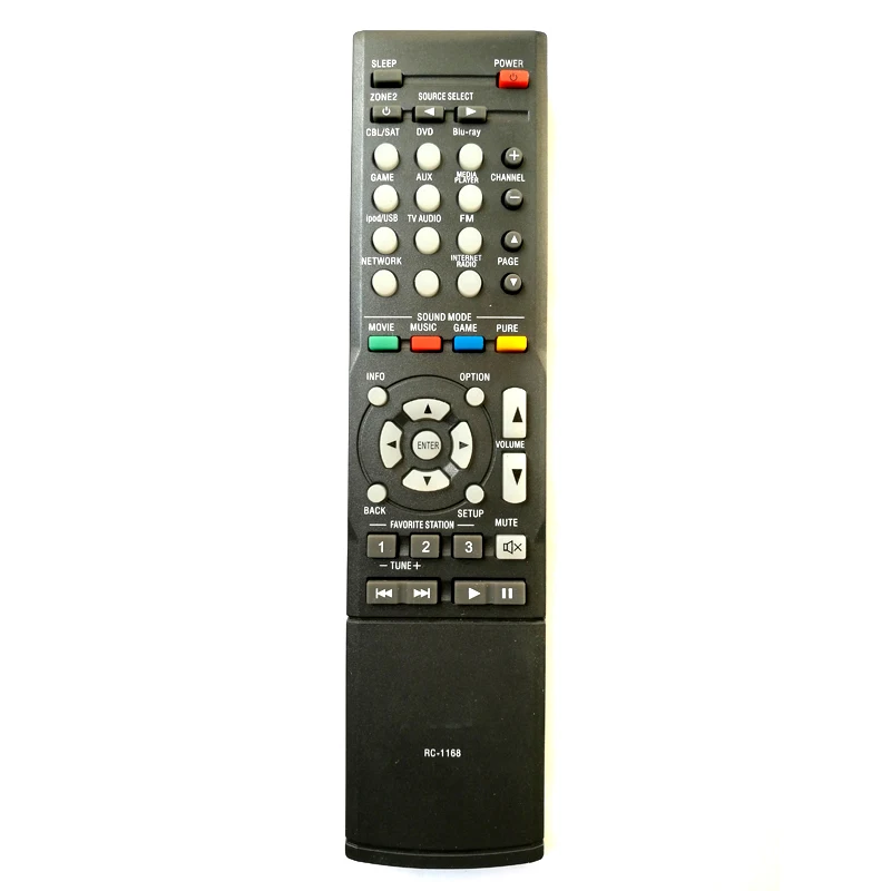 

(2 PCS/lot) New For DENON RC-1168 Audio/Video Receiver Remote Control AVR1613 AVR1713 1912 1911 2312 3312 4312 4310 AV