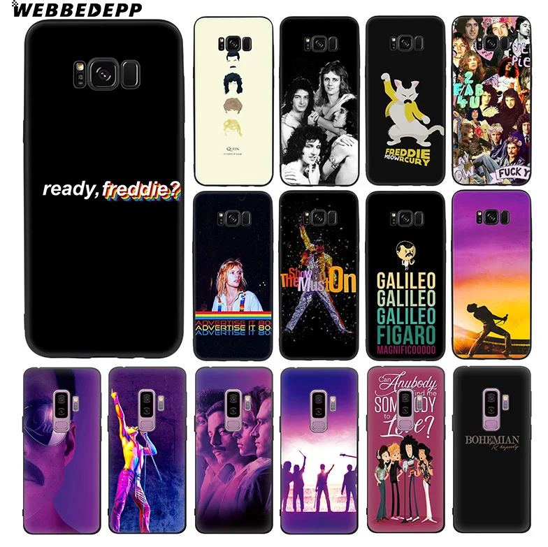 WEBBEDEPP Bohemian Rhapsody Queen Soft TPU Silicone Case for Samsung Galaxy S10 S10e S9 S8 Plus S7 S6 Edge & J6
WEBBEDEPP Bohemian Rhapsody Queen Soft TPU Silicone Case for Samsung Galaxy S10 S10e S9 S8 Plus S7 S6 Edge & J6