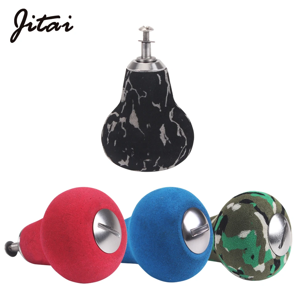 JITAI Fishing Reel Handle EVA & Metal Knob For Fishing Bait Casting Spinning Reels Fishing Handle Knobs Replacement Tackle Tools
JITAI Fishing Reel Handle EVA & Metal Knob For Fishing Bait Casting Spinning Reels Fishing Handle Knobs Replacement Tackle Tools
