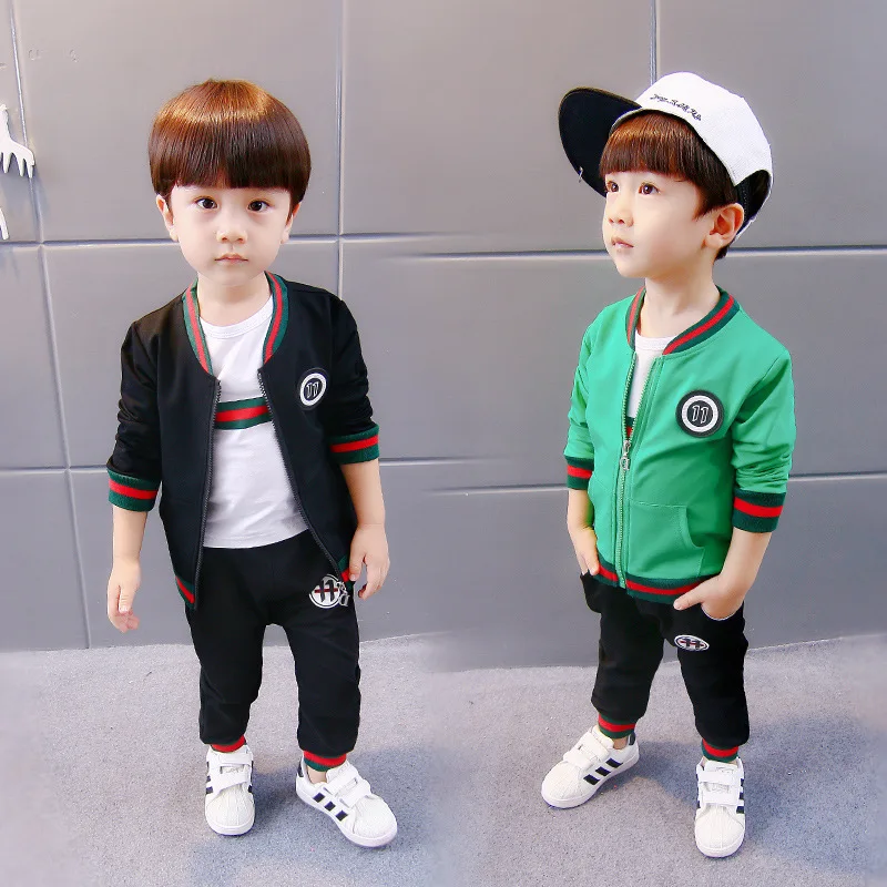 Boys Spring Children's Sports Suit 2018 New Children's Clothing Spring and Autumn Sweater Three-piece Children's Clothing
Boys Spring Children's Sports Suit 2018 New Children's Clothing Spring and Autumn Sweater Three-piece Children's Clothing