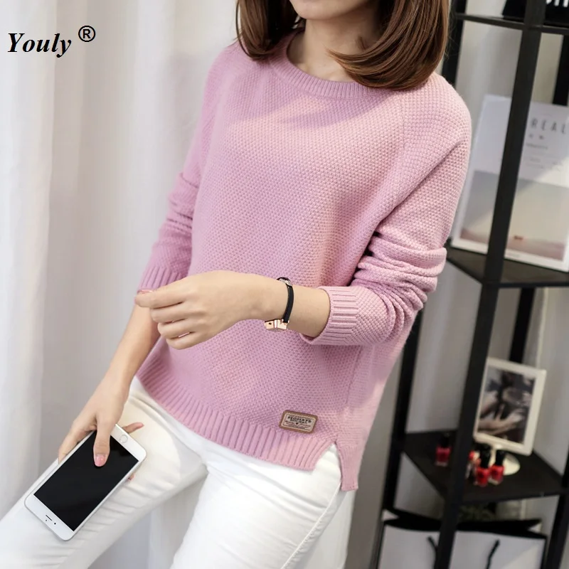 Women Winter Warm Pullovers sweater Split Long sleeve Jumpers Solid Color female Sweaters and Pullovers Casual Knitwear Sweater
Women Winter Warm Pullovers sweater Split Long sleeve Jumpers Solid Color female Sweaters and Pullovers Casual Knitwear Sweater