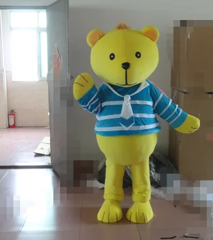 2019 High quality yellow bear mascot costume top fancy dress christmas gift character kids costume Holiday special clothing
2019 High quality yellow bear mascot costume top fancy dress christmas gift character kids costume Holiday special clothing