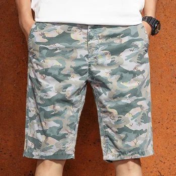 Casual Shorts Men New Army Style Summer Multi-Pocket Camouflage Mens Fashion Knee-Length Cargo Shorts Bermuda High Quality F58
Casual Shorts Men New Army Style Summer Multi-Pocket Camouflage Mens Fashion Knee-Length Cargo Shorts Bermuda High Quality F58