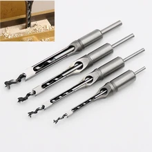 4Pcs HSS Twist Drill Bits Woodworking Square Auger Hole Mortising Chisels Drills
4Pcs HSS Twist Drill Bits Woodworking Square Auger Hole Mortising Chisels Drills