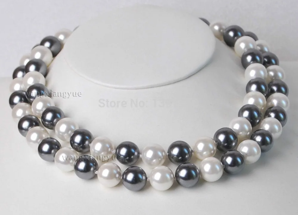 Miss charm Jew.317 34"10-11mm south sea white black multicolor pearl necklace NEW
Miss charm Jew.317 34"10-11mm south sea white black multicolor pearl necklace NEW