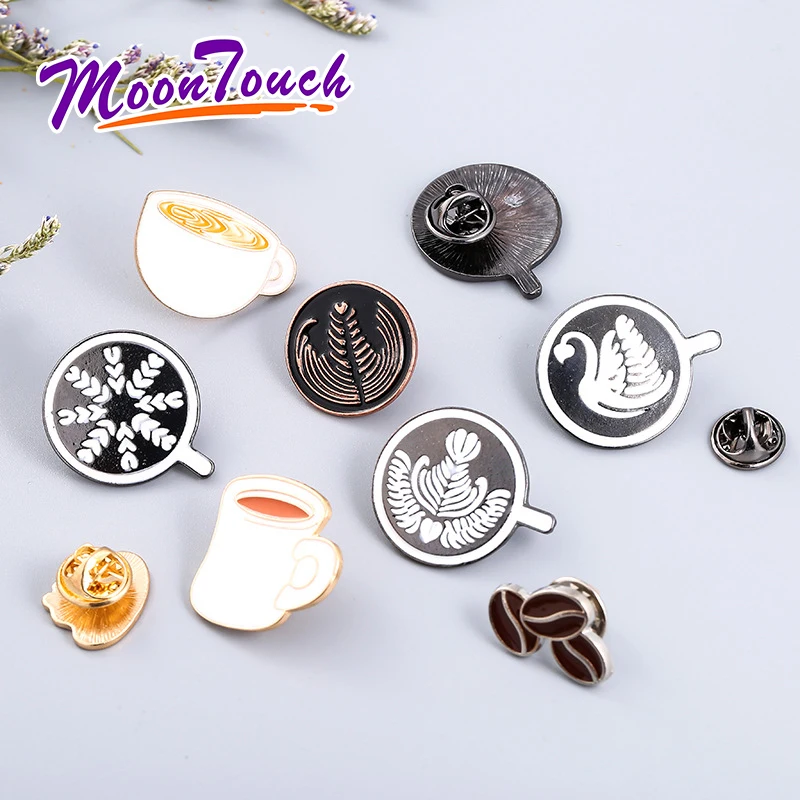 Beautiful Coffee Badge Couple Espresso Accessories Glaze Tea Cup Drop Oil Brooch Mini Coffee Tamper Cafe Gift for Coffee Lovers
Beautiful Coffee Badge Couple Espresso Accessories Glaze Tea Cup Drop Oil Brooch Mini Coffee Tamper Cafe Gift for Coffee Lovers