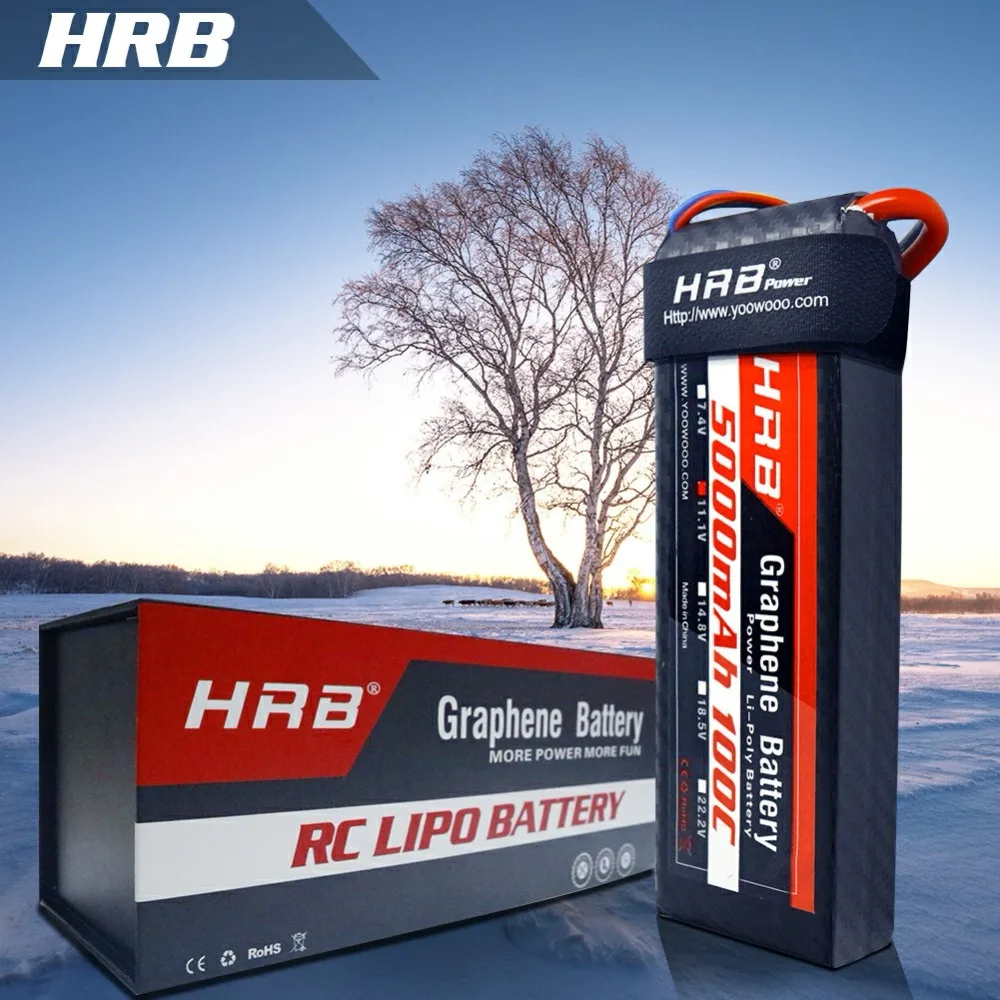 HRB 3S 11.1V 5000mah RC Graphene Lipo Battery 100C XT90 XT60 Deans EC5 T Plug For Traxxas RC Car 1:10 1:12 RC Monsters Trucks
HRB 3S 11.1V 5000mah RC Graphene Lipo Battery 100C XT90 XT60 Deans EC5 T Plug For Traxxas RC Car 1:10 1:12 RC Monsters Trucks