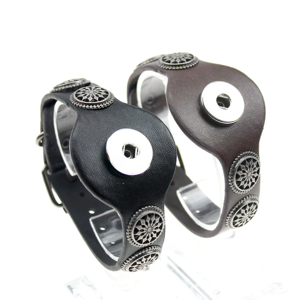 Hot Wholesale Snap Bracelet&Bangles 25cm Adjustable leather handmade Charm Bangles For Woman fit 18mm Snaps Button Jewelry
Hot Wholesale Snap Bracelet&Bangles 25cm Adjustable leather handmade Charm Bangles For Woman fit 18mm Snaps Button Jewelry