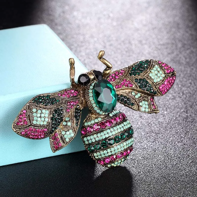 Zlxgirl aliexpress hot sale big size colorful crystal bee brooches bouquet women's fashion scarf pins wedding hats accessory
Zlxgirl aliexpress hot sale big size colorful crystal bee brooches bouquet women's fashion scarf pins wedding hats accessory