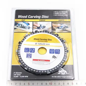 5 Inch 14Tooth Grinder Chainsaw Disc for Cutting Wood Saw Blade Chain Circular 125*22mm
5 Inch 14Tooth Grinder Chainsaw Disc for Cutting Wood Saw Blade Chain Circular 125*22mm