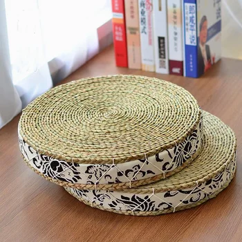 Handmade Cattail Mats Meditation Cushion Straw Braid Japanese Seat Cushion Tatami Futon Yoga Circle Free Shipping
Handmade Cattail Mats Meditation Cushion Straw Braid Japanese Seat Cushion Tatami Futon Yoga Circle Free Shipping