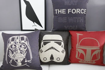 Star Wars pillow cover, cartoon Star Wars movie yoda Black Warrior Imperial Stormtrooper throw pillow case pillowcase
Star Wars pillow cover, cartoon Star Wars movie yoda Black Warrior Imperial Stormtrooper throw pillow case pillowcase