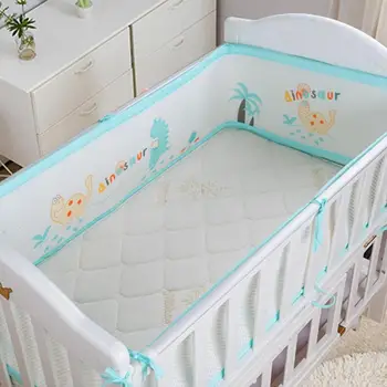 3D Breathable Crib Bumper Pads For Standard Crib Machine-Washable Padded Crib Liner Set Bumper Guardrail Crib Rail Padding
3D Breathable Crib Bumper Pads For Standard Crib Machine-Washable Padded Crib Liner Set Bumper Guardrail Crib Rail Padding