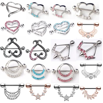 1 Pcs Stainless Steel Sexy Surgical Steel Heart/Flower Body Nipple Bar Barbell Piercing Shield Rings Rushed Fake Piercing
1 Pcs Stainless Steel Sexy Surgical Steel Heart/Flower Body Nipple Bar Barbell Piercing Shield Rings Rushed Fake Piercing