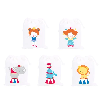 Circus Theme Party Favor Bags Animals Candy Bags Birthday Gift Bags Event Birthday Baby Shower Party Container Supplies 5PCS
Circus Theme Party Favor Bags Animals Candy Bags Birthday Gift Bags Event Birthday Baby Shower Party Container Supplies 5PCS