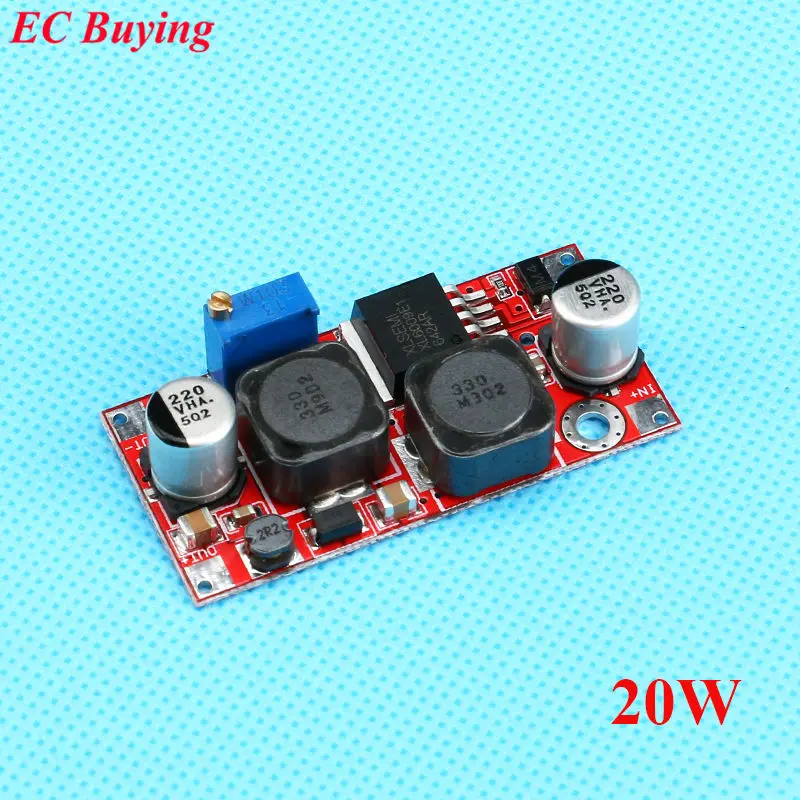 5pcs/lot Boost Buck DC-DC Adjustable Step Up Down Converter XL6009 Power Supply Module 20W 5-32V to 1.2-35V
5pcs/lot Boost Buck DC-DC Adjustable Step Up Down Converter XL6009 Power Supply Module 20W 5-32V to 1.2-35V