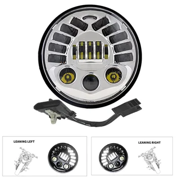 Adaptive Cornering Headlights 7 inch For Harley Motorcycle Projector Headlight Led Light With Harness Wiring
Adaptive Cornering Headlights 7 inch For Harley Motorcycle Projector Headlight Led Light With Harness Wiring