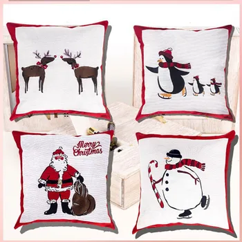 Newest Christmas Decor Accessories Linen Pillow Case Christmas Decorations for Home Natal New Year Gifts Navidad Noel Ornaments
Newest Christmas Decor Accessories Linen Pillow Case Christmas Decorations for Home Natal New Year Gifts Navidad Noel Ornaments