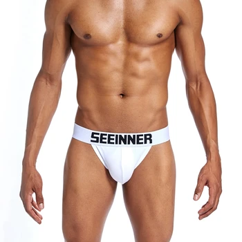 SEEINNER Sexy Men's Underwear Briefs Bikini Solid Color Low Rise Cotton cuecas Gay Trunks Gay Pouch WJ Briefs Men Panties
SEEINNER Sexy Men's Underwear Briefs Bikini Solid Color Low Rise Cotton cuecas Gay Trunks Gay Pouch WJ Briefs Men Panties