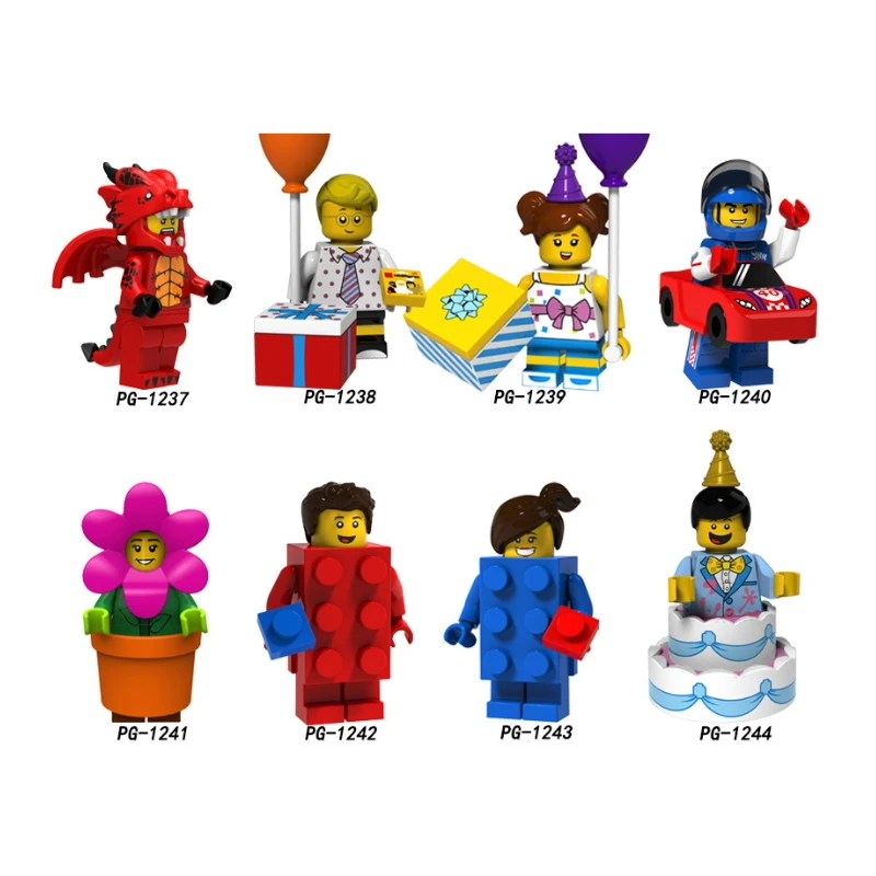 Super Heroes Fire Dragon Balloon boy girl Racing man Flowerpot girl Cake boy Building Blocks Toy mini single figured
Super Heroes Fire Dragon Balloon boy girl Racing man Flowerpot girl Cake boy Building Blocks Toy mini single figured