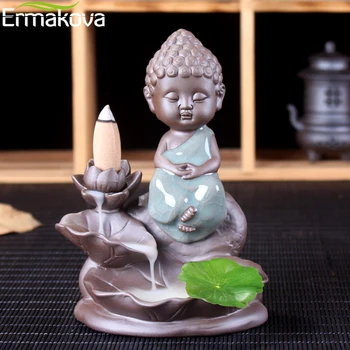 ERMAKOVA Ceramic Stick Incense Burner Backflow Cone Incense Holder for Aromatherapy Home Meditation Yoga Spa Aromathe Decoration
ERMAKOVA Ceramic Stick Incense Burner Backflow Cone Incense Holder for Aromatherapy Home Meditation Yoga Spa Aromathe Decoration