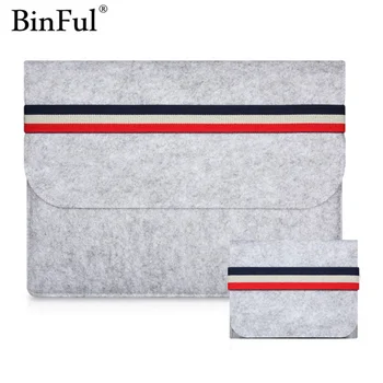 Binful 11 12 13 15 inch Laptop Sleeve Ultra Slim Wool Felt Laptop Sleeve Bag for Macbook Air Pro Retina Notebook Case Pouch 15.4
Binful 11 12 13 15 inch Laptop Sleeve Ultra Slim Wool Felt Laptop Sleeve Bag for Macbook Air Pro Retina Notebook Case Pouch 15.4