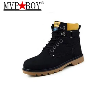 MVP BOY autumn winter men ankle boots new fashion man snow boots for male work shoes plus size 39-44
MVP BOY autumn winter men ankle boots new fashion man snow boots for male work shoes plus size 39-44