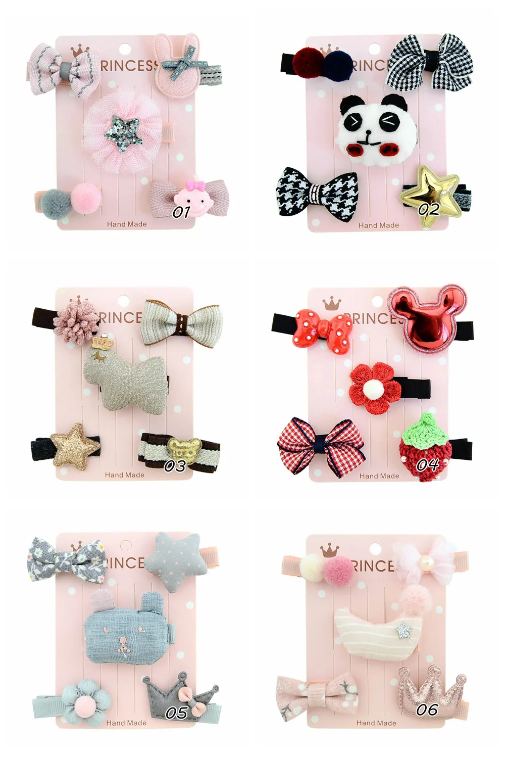 1set 5pcs Kids Star Yarn Flower Panda Fox Elephant Bear Print Fur Ball Mickey Hair clip Hairpins Girls Hair Accessories 874
1set 5pcs Kids Star Yarn Flower Panda Fox Elephant Bear Print Fur Ball Mickey Hair clip Hairpins Girls Hair Accessories 874