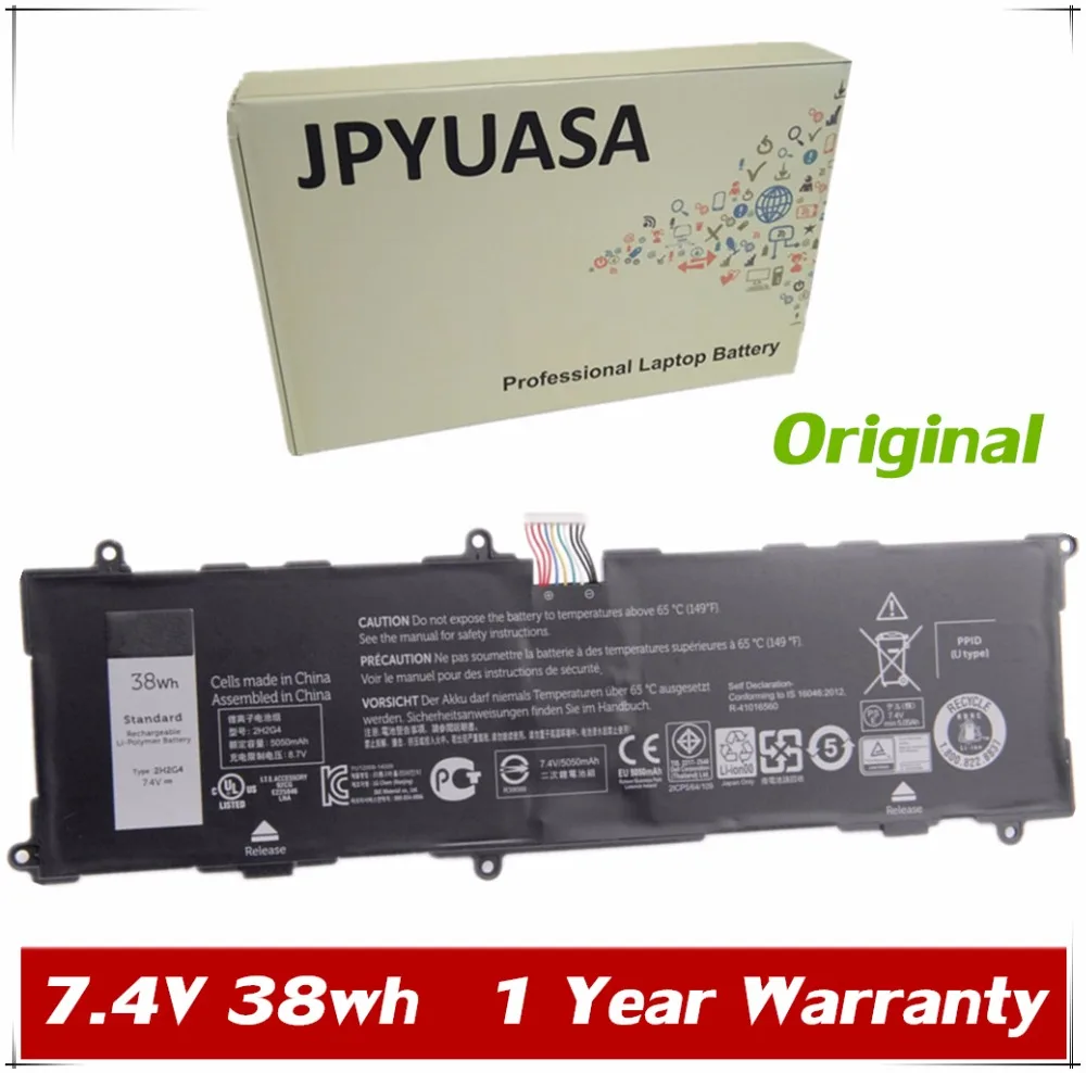 7XINbox 7.4V 38wh Original 2H2G4 Laptop Battery For DELL Venue 11 Pro 7140 2H2G4 21CP5/63/105 2217-2548 Tablet
7XINbox 7.4V 38wh Original 2H2G4 Laptop Battery For DELL Venue 11 Pro 7140 2H2G4 21CP5/63/105 2217-2548 Tablet