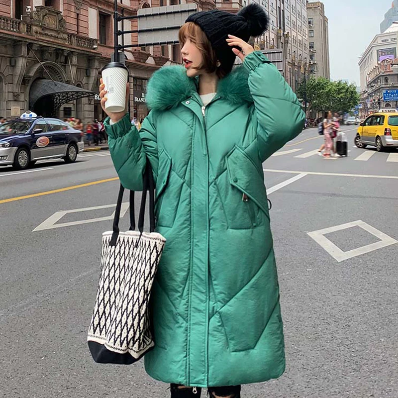 2019 New Arrival Winter Jacket Women Korean Style Hooded With Faux Fur Female Long Coat Warm Thicken Ladies parka Outwear
2019 New Arrival Winter Jacket Women Korean Style Hooded With Faux Fur Female Long Coat Warm Thicken Ladies parka Outwear