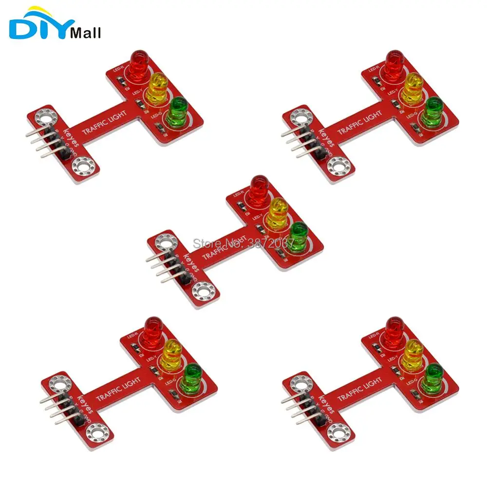 5pcs/lot DIYmall for Keyes Electronics Building Block LED Traffic Light Module for Arduino micro:bit red and eco-friendly
5pcs/lot DIYmall for Keyes Electronics Building Block LED Traffic Light Module for Arduino micro:bit red and eco-friendly