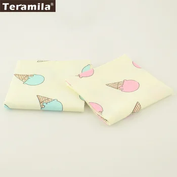 2 Pcs/lot Teramila Fabric 50cmx100cm Lovely Ice-scream Pattens 100% Cotton Fabric Sewing Patchwork Home Textile
2 Pcs/lot Teramila Fabric 50cmx100cm Lovely Ice-scream Pattens 100% Cotton Fabric Sewing Patchwork Home Textile